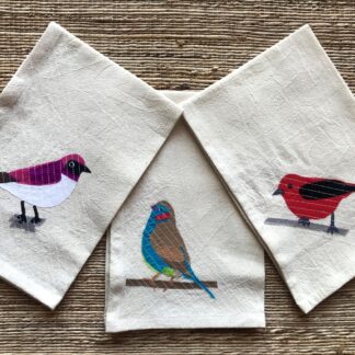 Calyz Bird Kitchen Towel Set H of 3